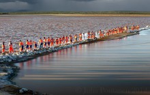 Ekokatastrofi Sotkamon Talvivaarassa 2012